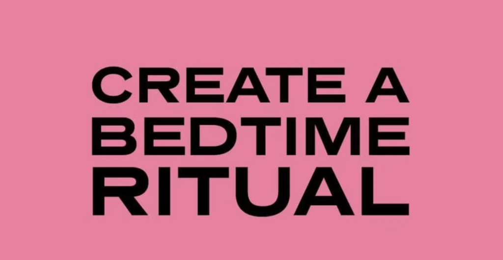 bedtime ritual