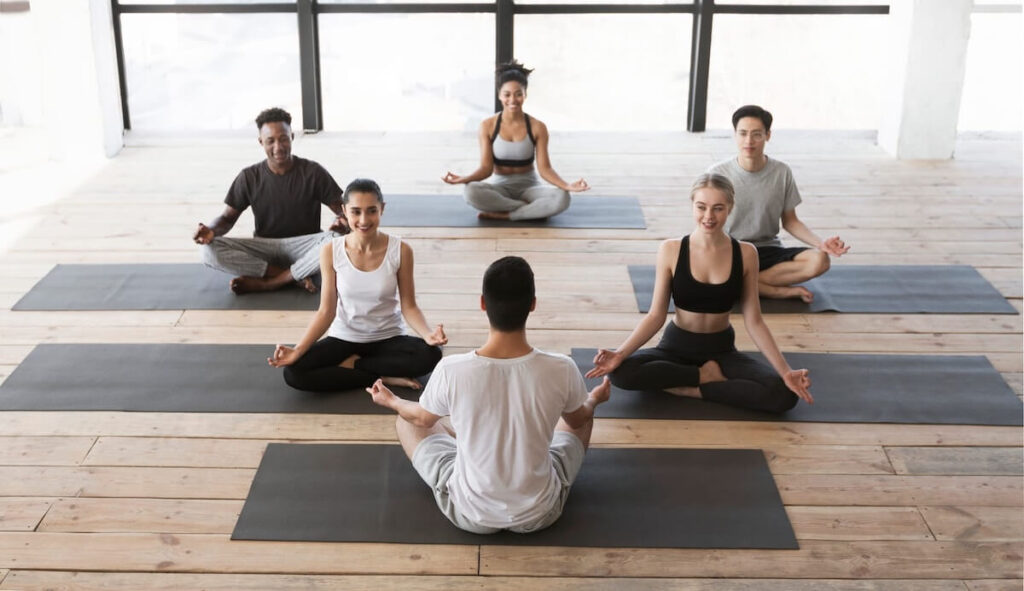 yoga group